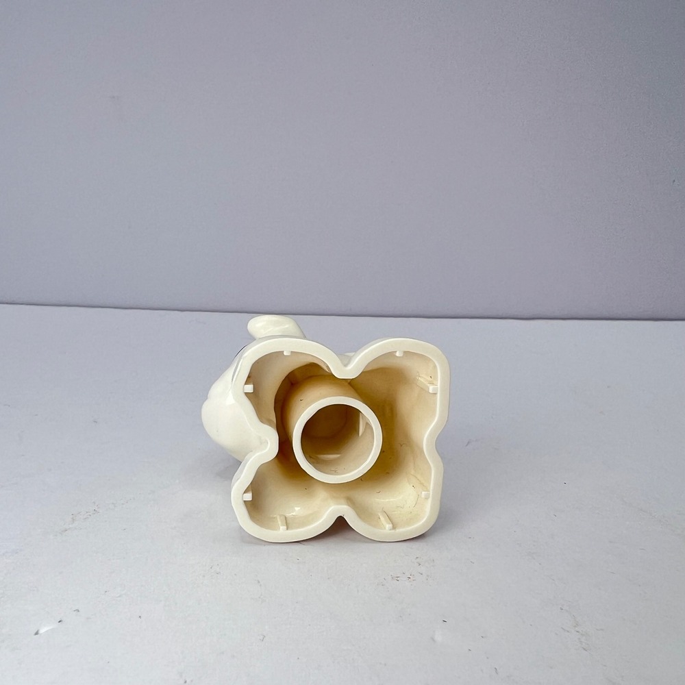 LEGO Duplo White Dog Puppy with Brown Eye Patch Kids One Size Animal Figure Toy - Picture 6 of 7